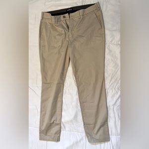 Express Men’s Skinny Chinos waist 36 length 32 - Light Khaki Color
